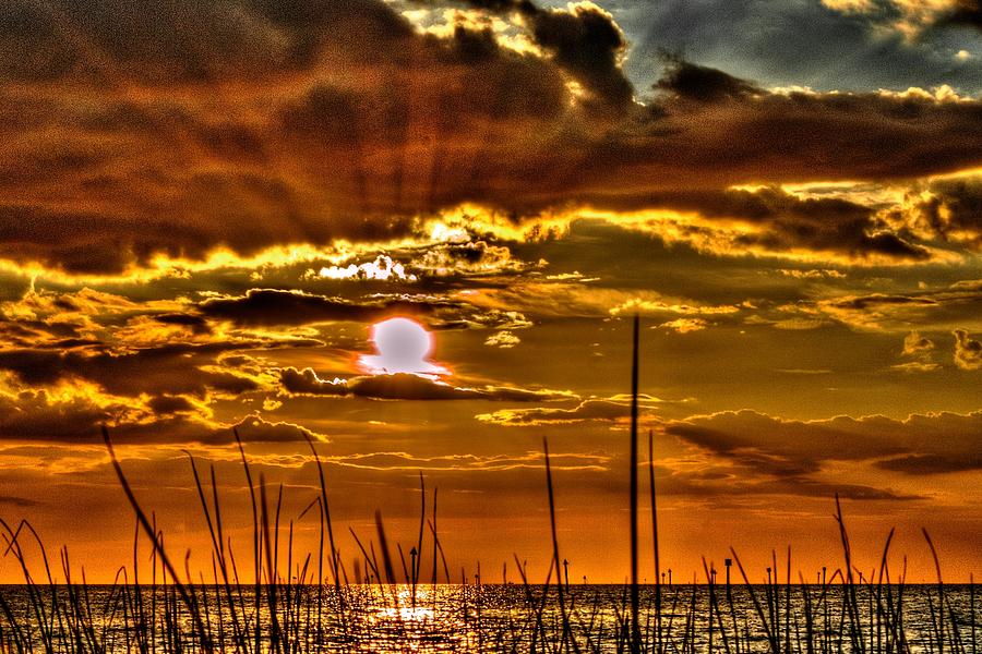 Sunset Rays Photograph by Richard Zentner