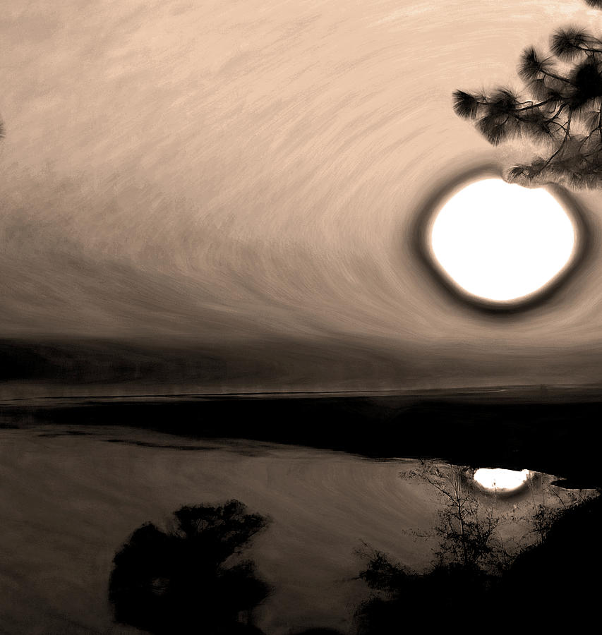 Sunset Reflection Photograph