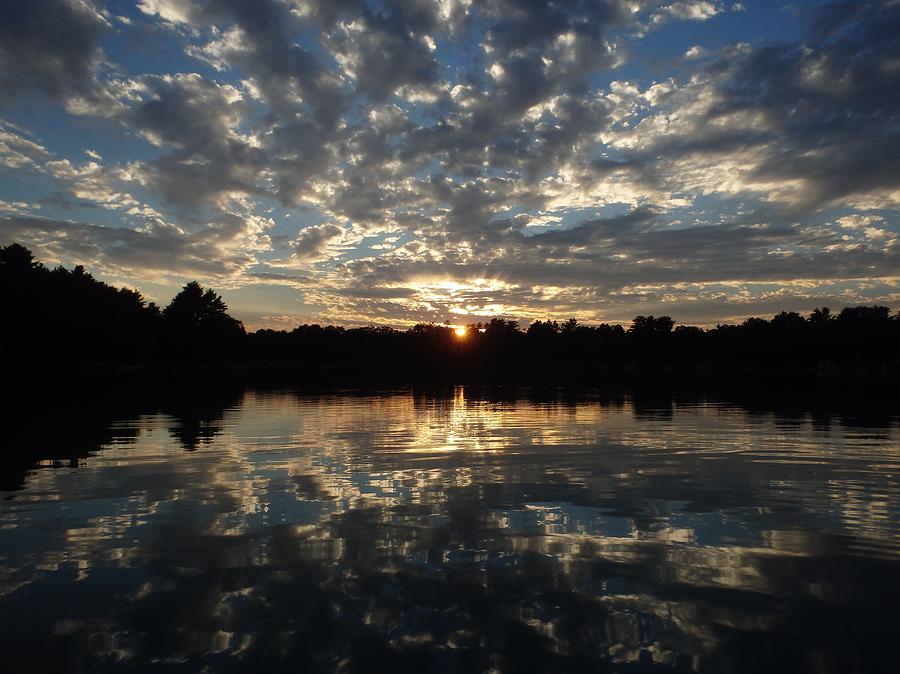 Sunset Photograph - Sunset Reflection by Terri Waselchuk