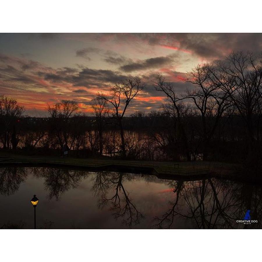 Rva Photograph - Sunset Reflections - #rva 
use Code by Creative Dog Media 