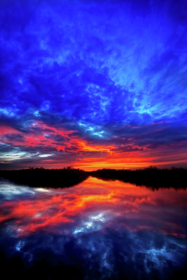 Sunset Photograph - Sunset Reflections II by Mark Andrew Thomas