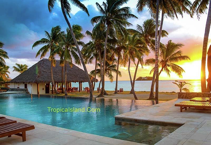 Sunset Resort Fiji Tropica Island Resort Fiji Photograph By Gai Keniry Fine Art America 9396