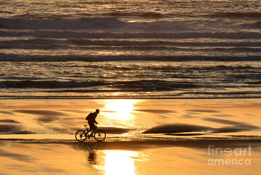 Sunset Rider Photograph by Tatyana Searcy