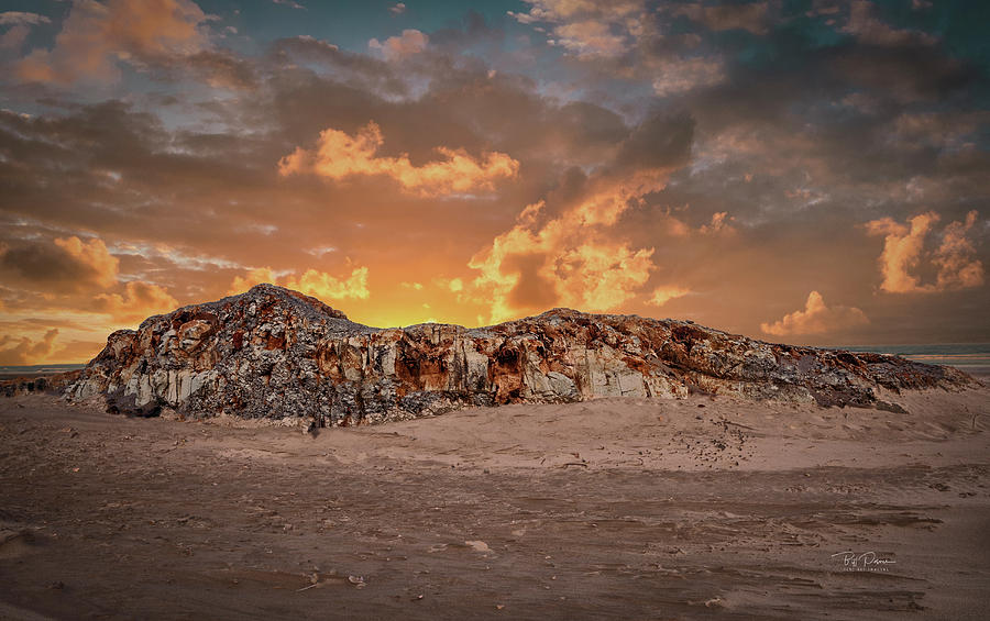 Sunset Rock Photograph by Bill Posner