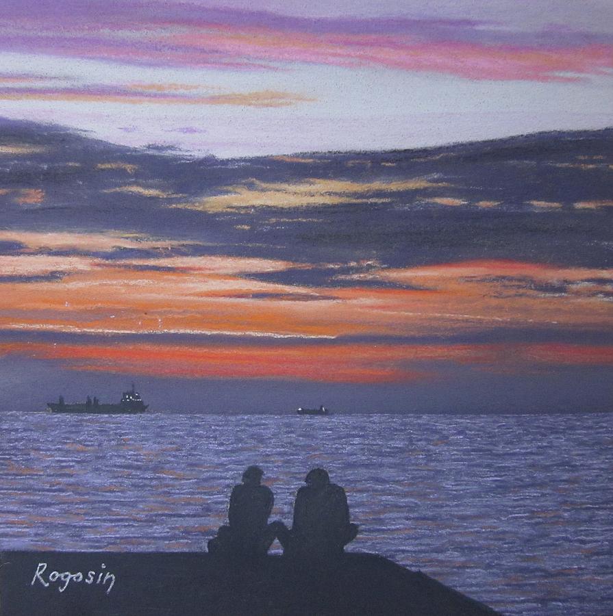 Sunset Pastel - Sunset Romance by Harvey Rogosin