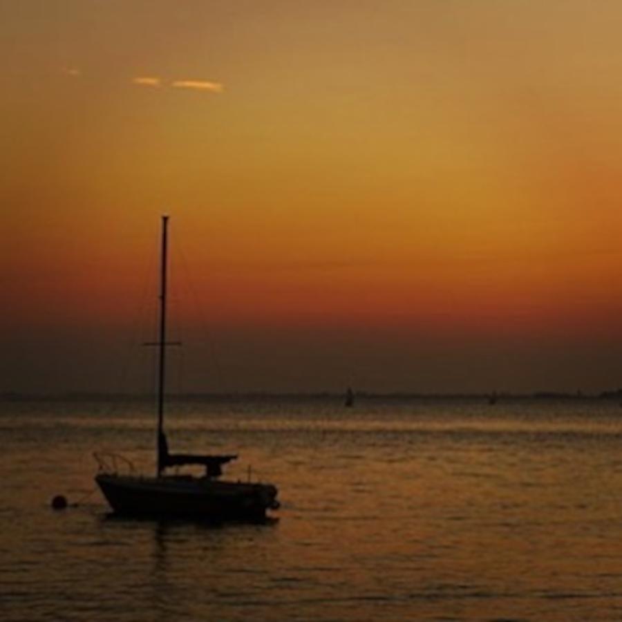 Sunset Photograph - Sunset Sail At Crescent Beach by Picture This Photography