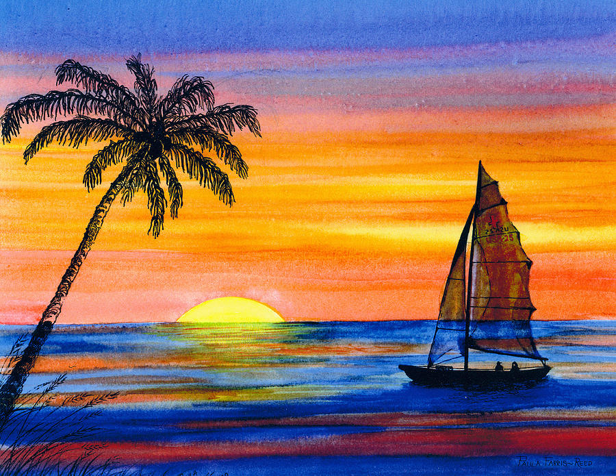 https://images.fineartamerica.com/images/artworkimages/mediumlarge/1/sunset-sail-paula-reed.jpg