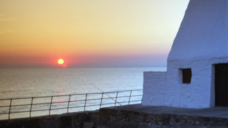 Sunset Saint Ouen Bay Photograph by Philip de la Mare
