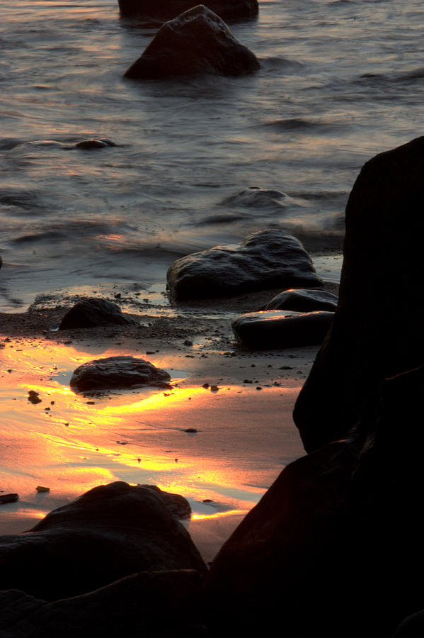 Sunset Sand Photograph by Brad Scott