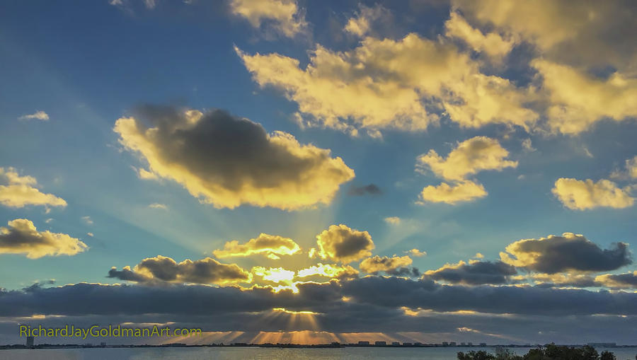Sunset Sarasota Bay Photograph by Richard Goldman