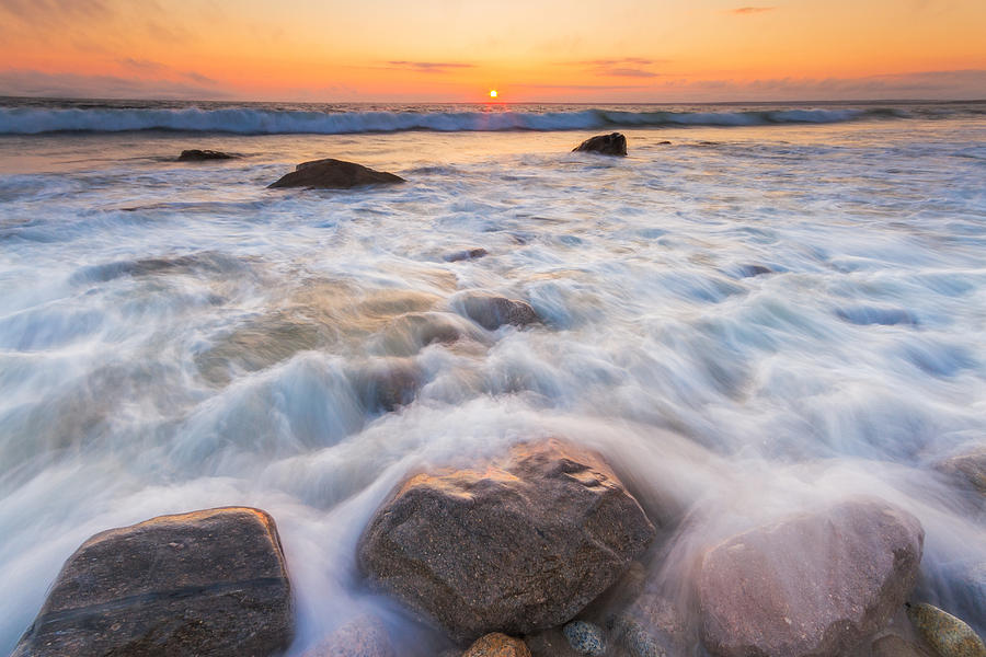 Sunset Seascape Photograph by Bryan Bzdula Sunset Seascape Photograph by Bryan Bzdula
