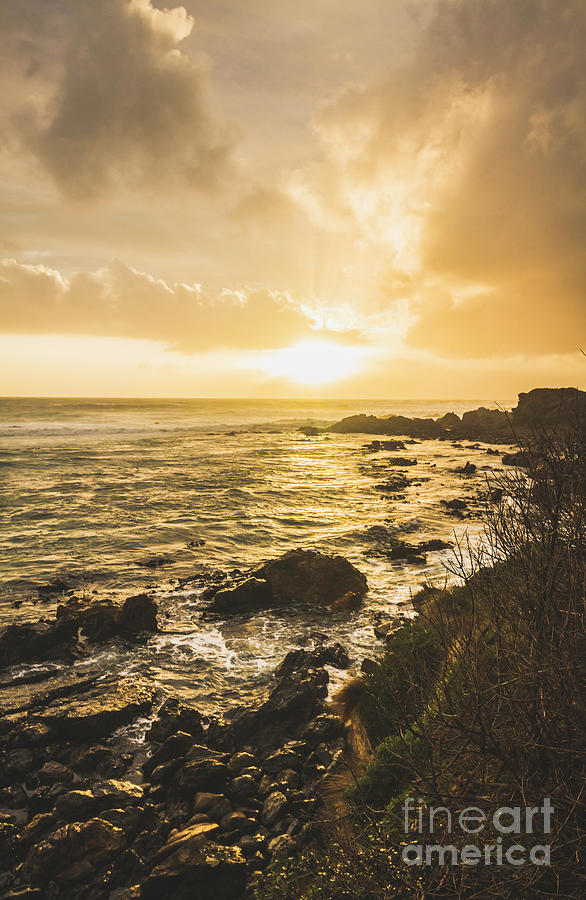 Sunset seascape Photograph by Jorgo Photography