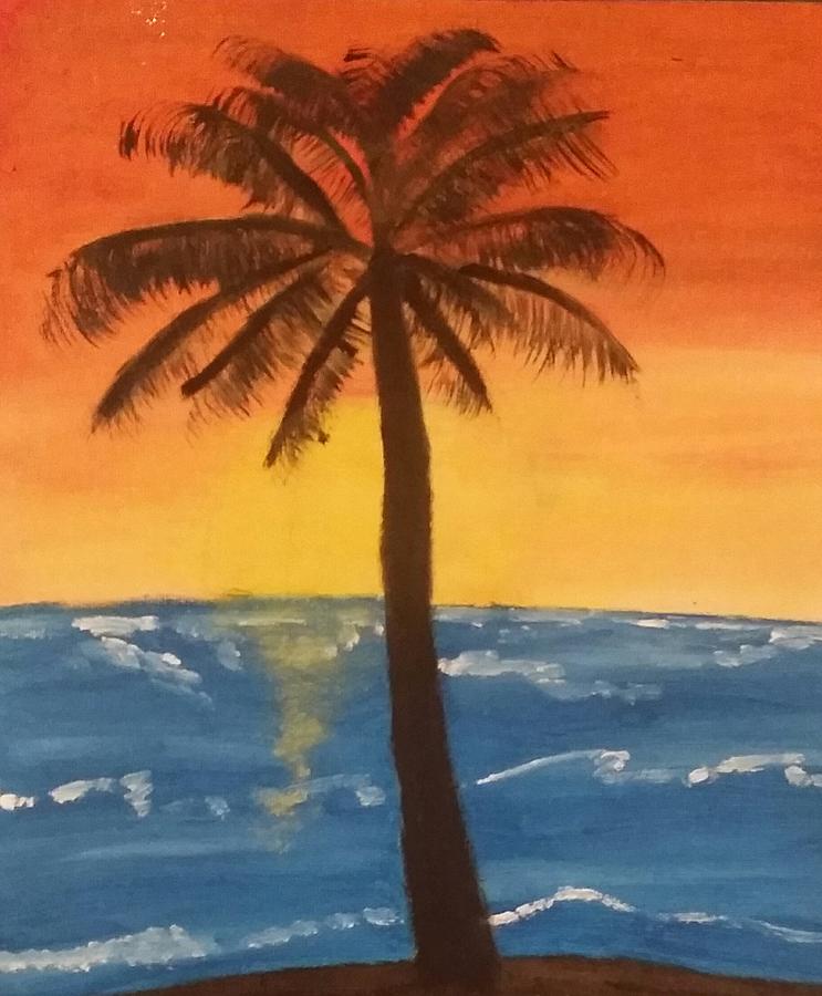 Sunset Painting - Sunset by Shelby Heck