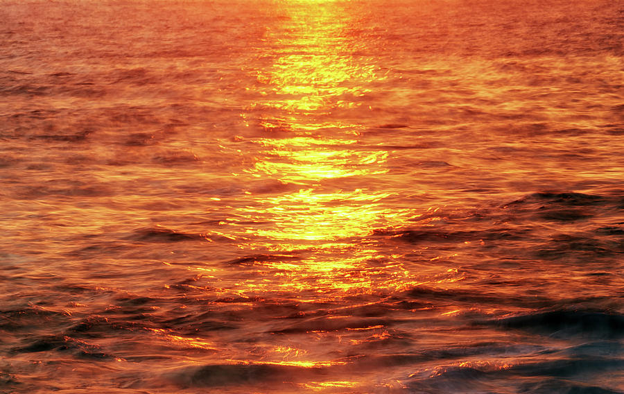 Sunset Photograph - Sunset Shimmer by Christopher Johnson