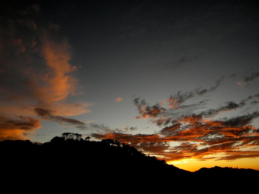 Sunset Photograph - Sunset Silhouette by Tiyash Majumdar