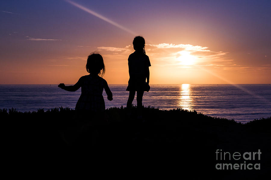 Sunset Sisters Photograph by Suzanne Luft