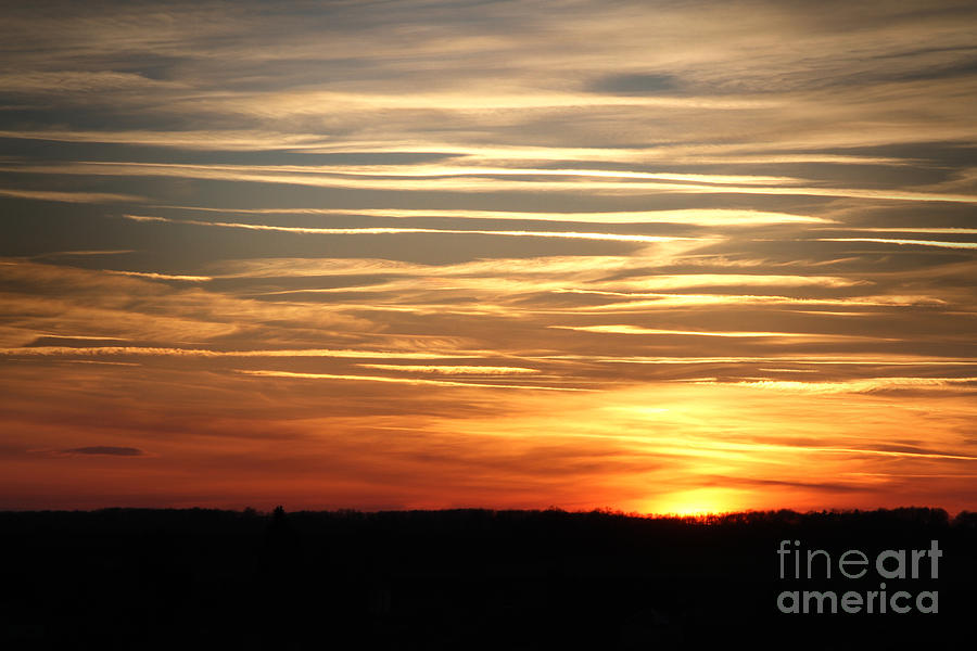 Sunset sky Photograph by Dimitar Hristov