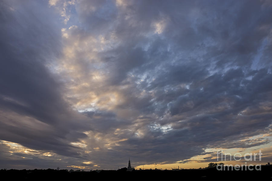 Sunset sky Photograph by Inge Riis McDonald