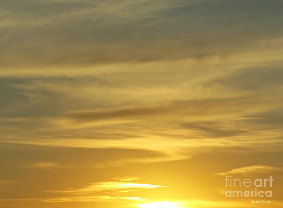 Sunset Sky Photograph by Leanne Seymour