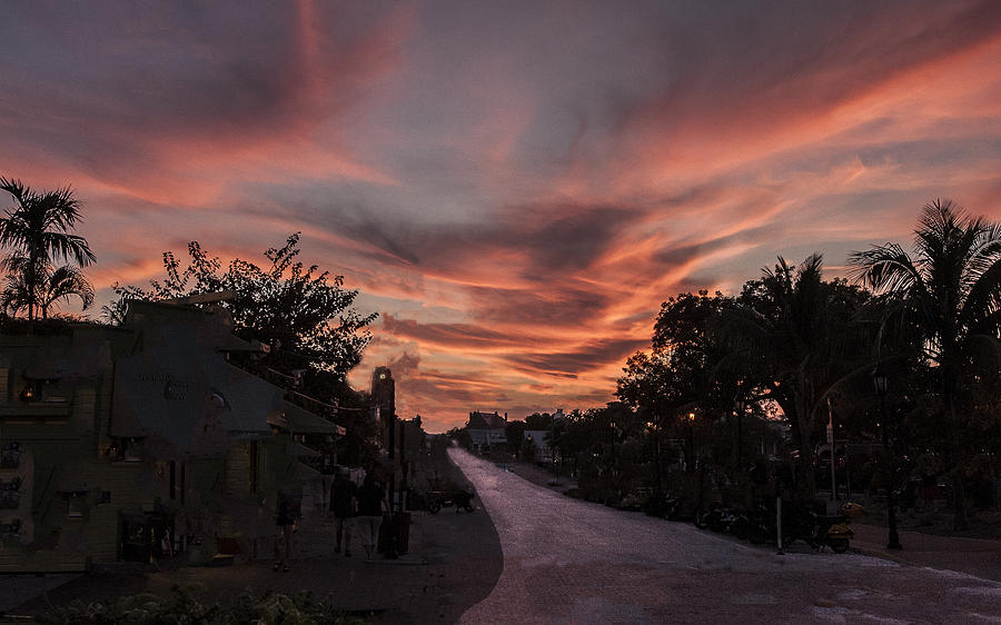 Sunset Sky Photograph by William Bitman