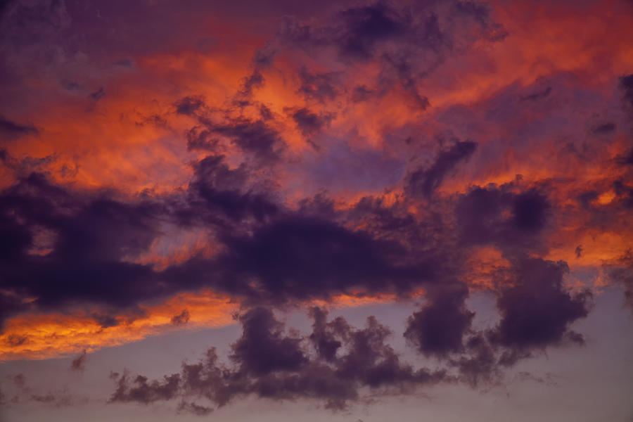 Sunset Sky#7175 Photograph by Irwin Barrett