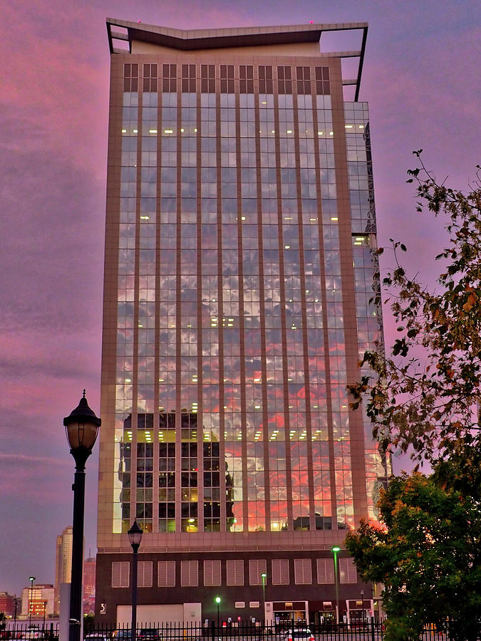 Sunset Skyscraper Photograph by Farol Tomson