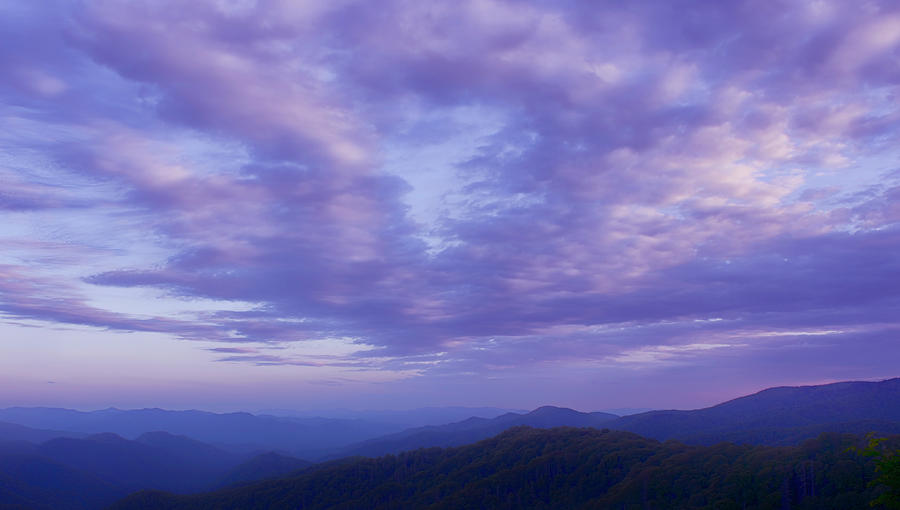 Sunset - Smoky Mountains  Photograph by Nikolyn McDonald
