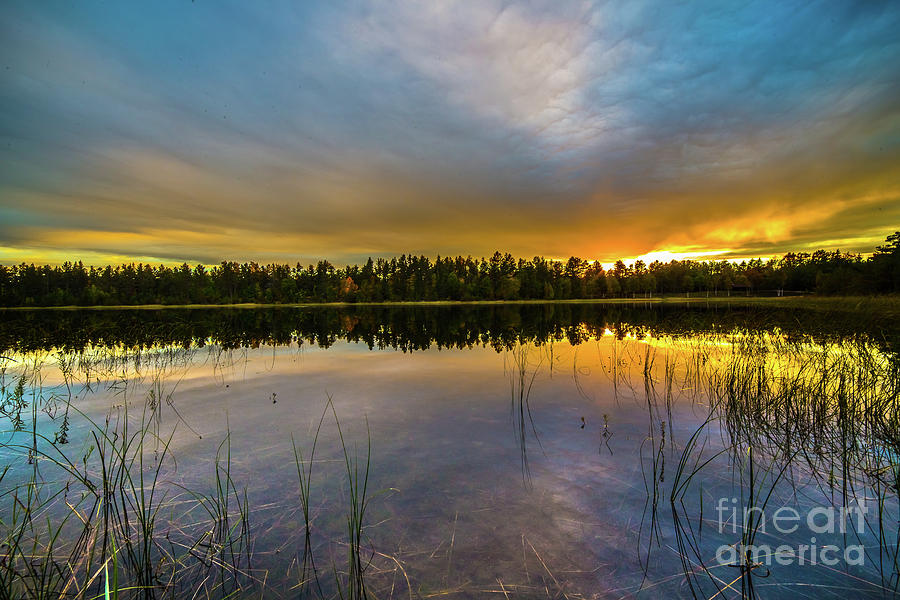 Sunset Soldier Lake -5216 Photograph by Norris Seward