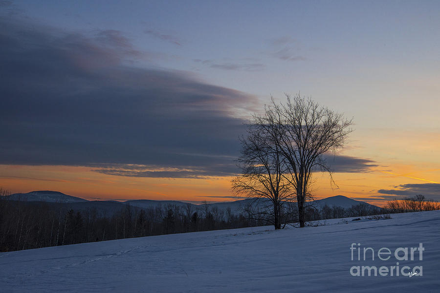 Mountain Photograph - Sunset Solitude by Alana Ranney
