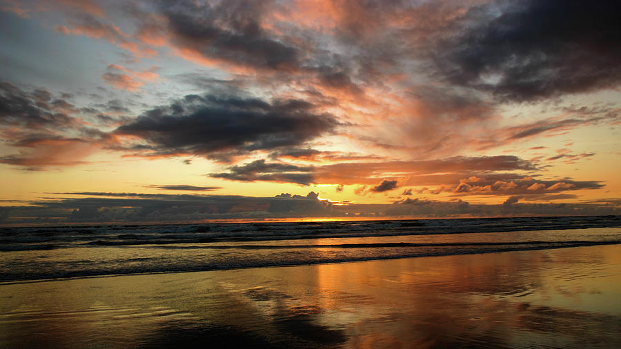 Sunset Split Photograph by Bryan Carter