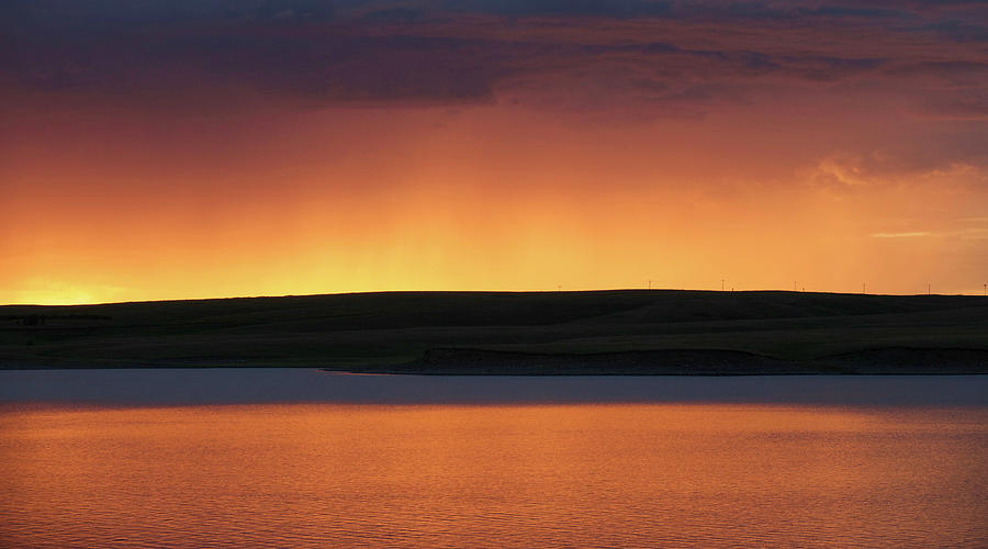 Sunset Storm Photograph by Hermes Fine Art