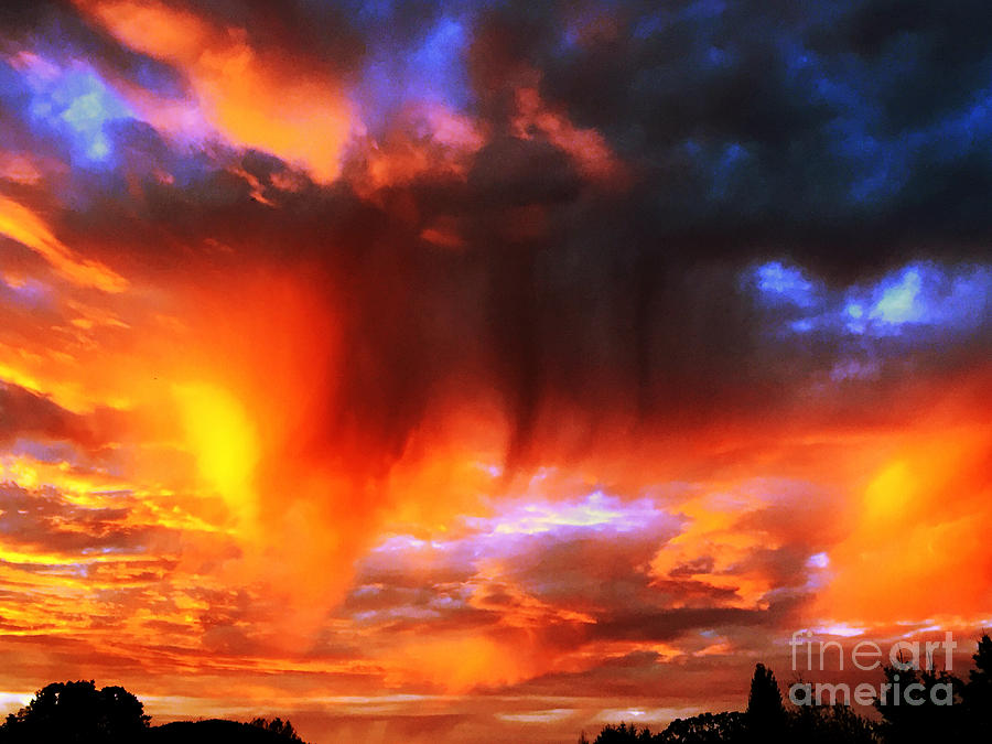 Sunset Storm Photograph by Nick Gustafson