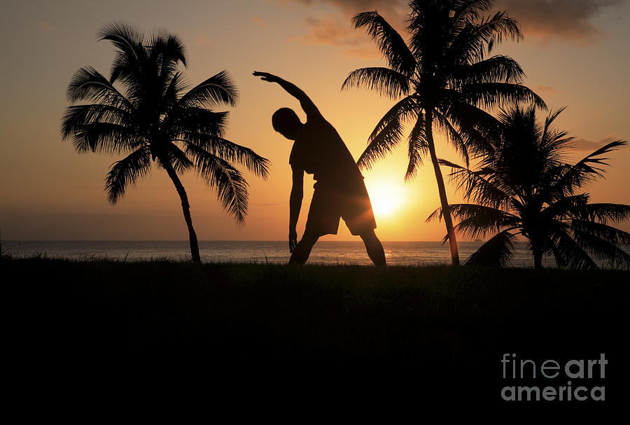 Sunset Stretching Photograph by Brandon Tabiolo - Printscapes