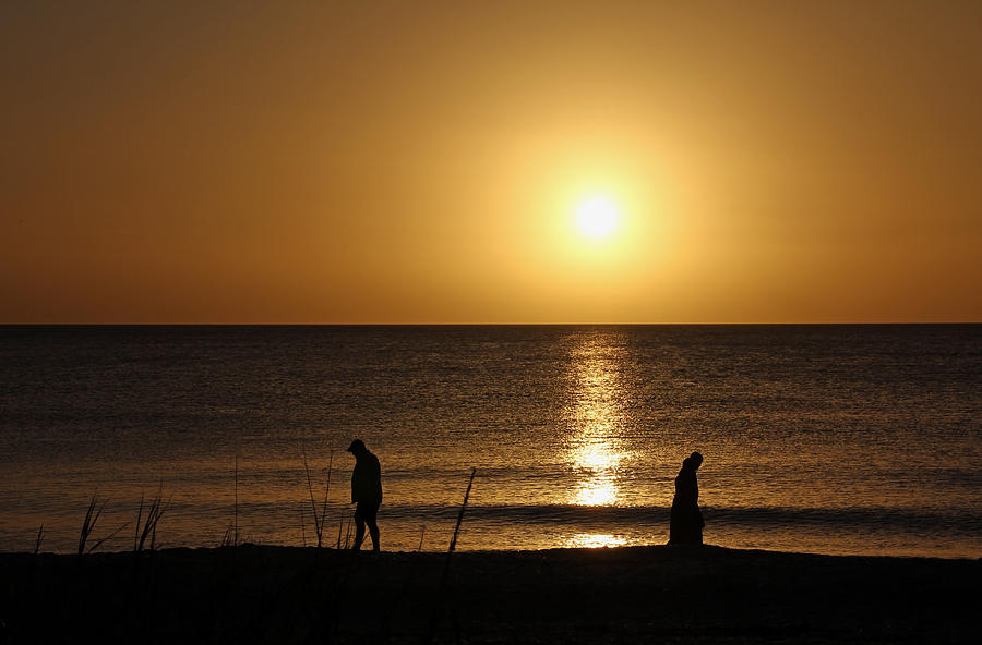 Sunset Stroll Photograph by Debbie Oppermann