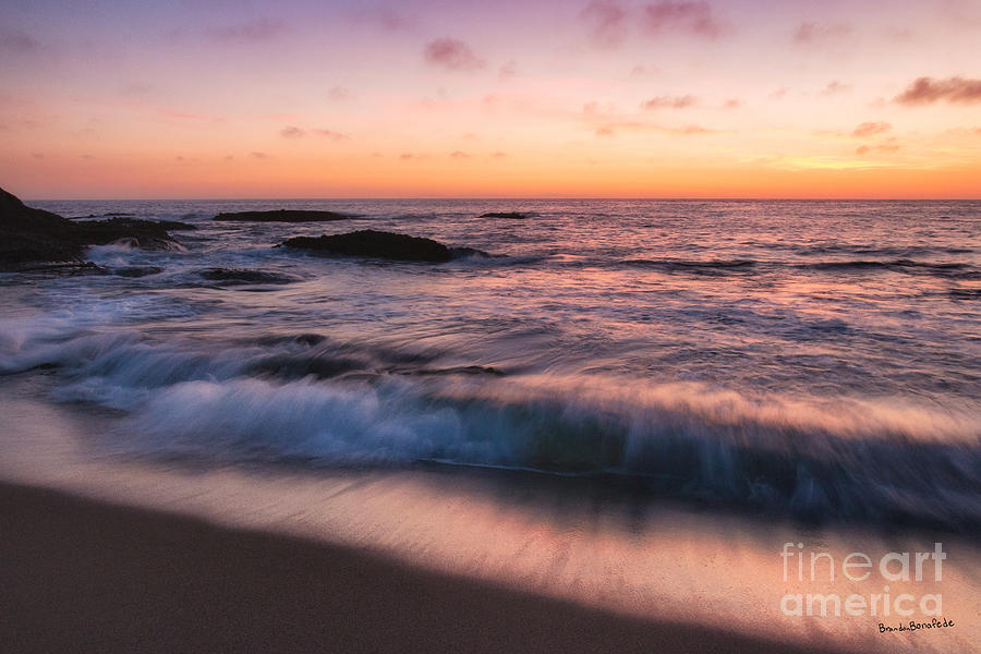 Sunset Surf Photograph by Brandon Bonafede