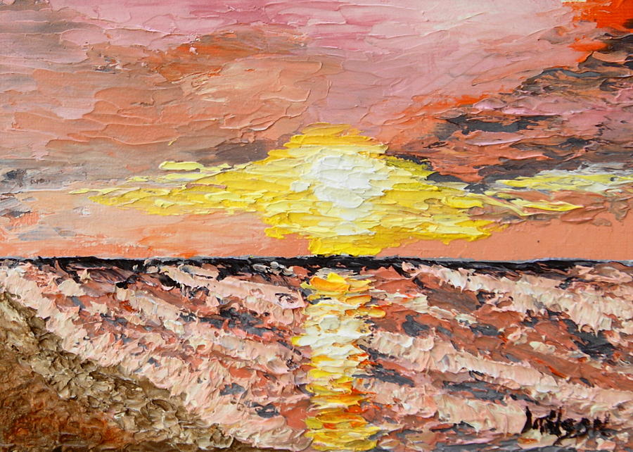 Sunset Surf by Chrys Wilson Sunset Surf by Chrys Wilson