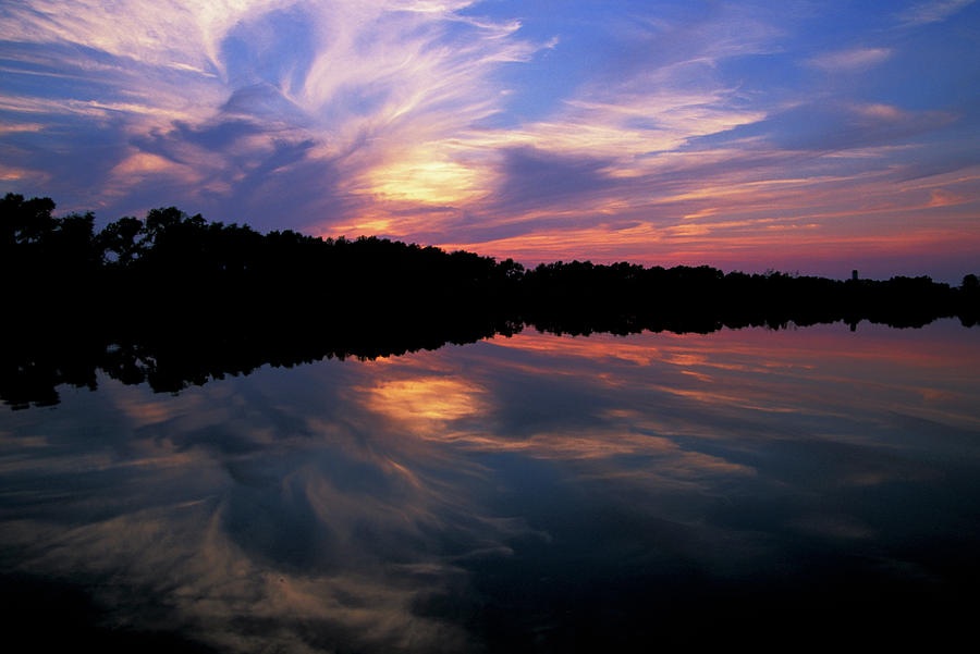 Sunset Swirl Photograph by Steve Stuller