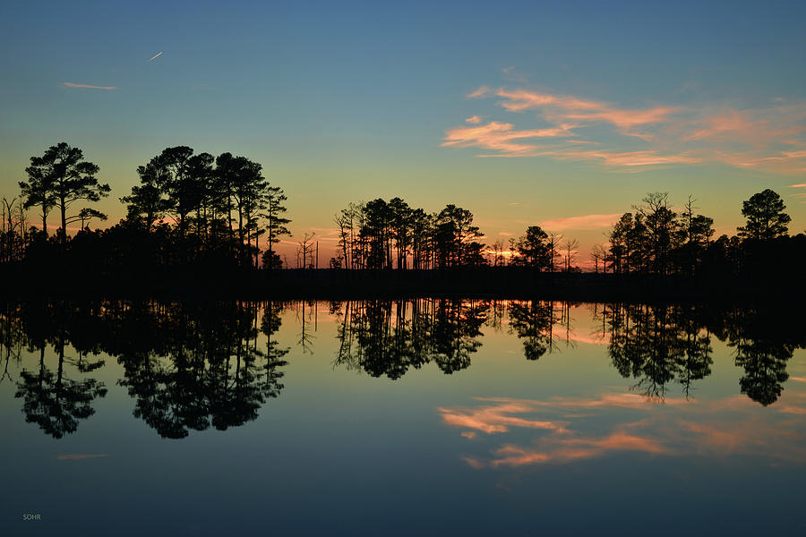 Sunset Symmetry Photograph by Dana Sohr
