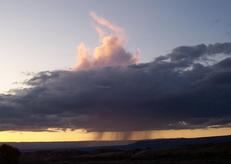 Sunset Thunderstorm Photograph by Tina Barnash - Fine Art America