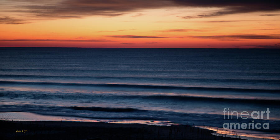 Sunset Topsail Beach 3jm - 2014 Photograph by Matthew Turlington