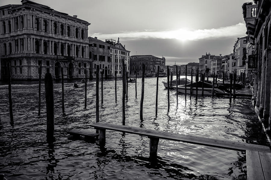Sunset upon Venice Photograph by Christopher Maxum