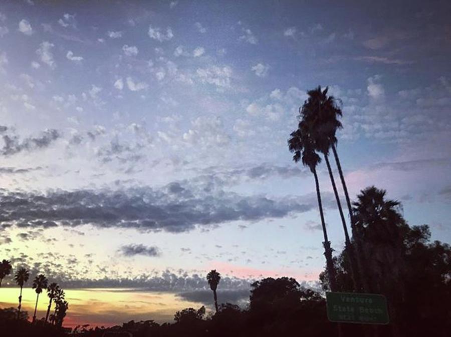 Sunset Photograph - #sunset #ventura #california by Tiffany Marchbanks