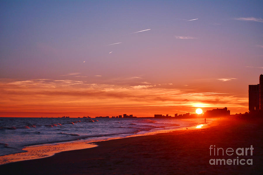 Sunset Photograph - Sunset Vibrance by Kelly Nowak