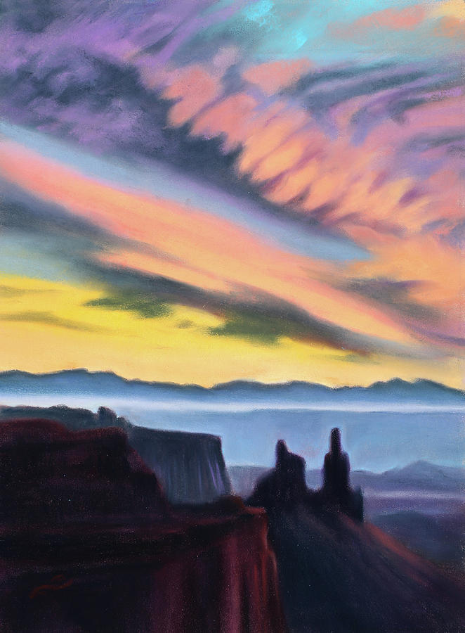 Sunset View Painting by Sandi Snead
