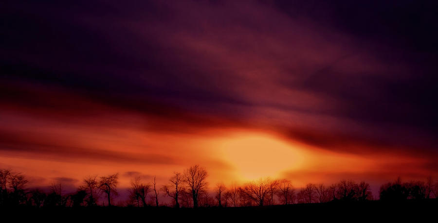 Sunset Photograph by Virginia Folkman