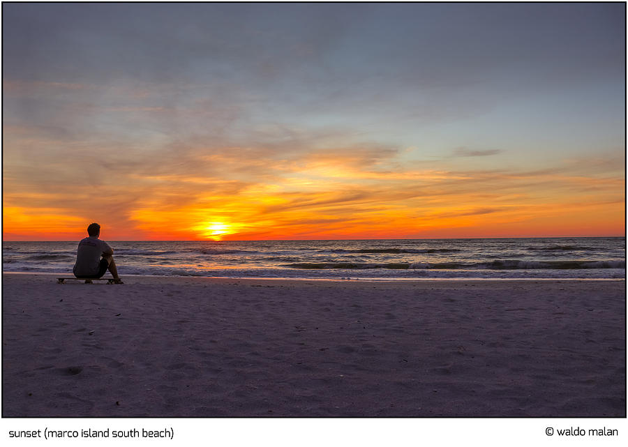 Sunset Photograph by Waldo Malan | Fine Art America