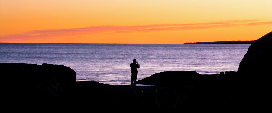 Sunset Watcher Photograph by Greg Fortier