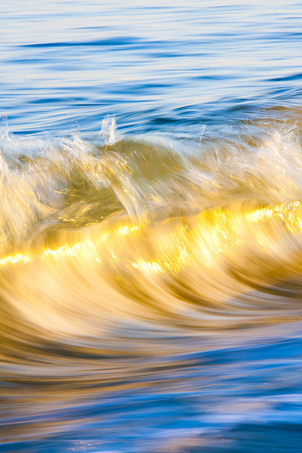 Sunset wave Photograph by Claudius Cazan - Fine Art America