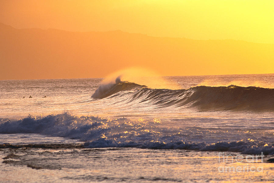 Sunset Wave Photograph by Vince Cavataio - Printscapes