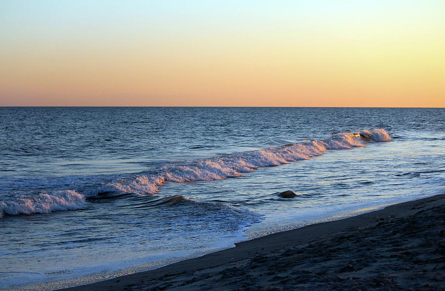 Sunset Waves Photograph by Cynthia Guinn